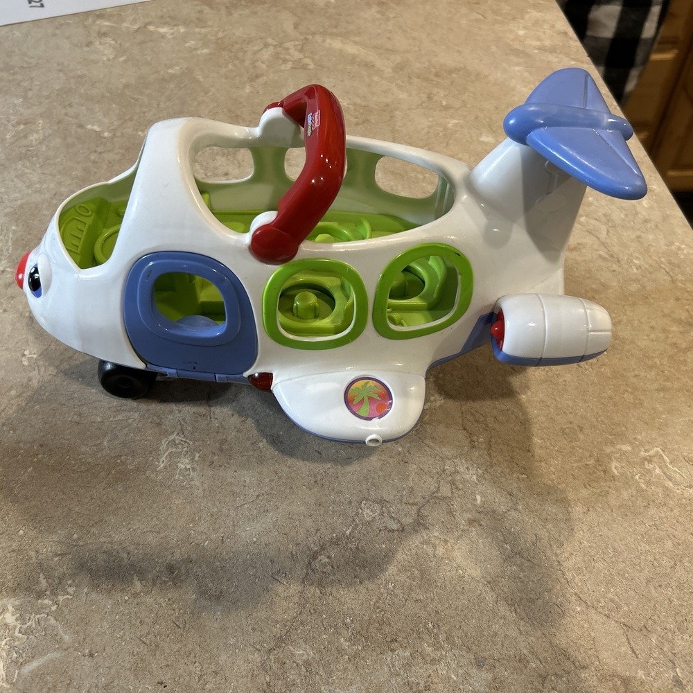 Fisher Price Little People Lil' Movers Airplane w/ Working Sound And Lights